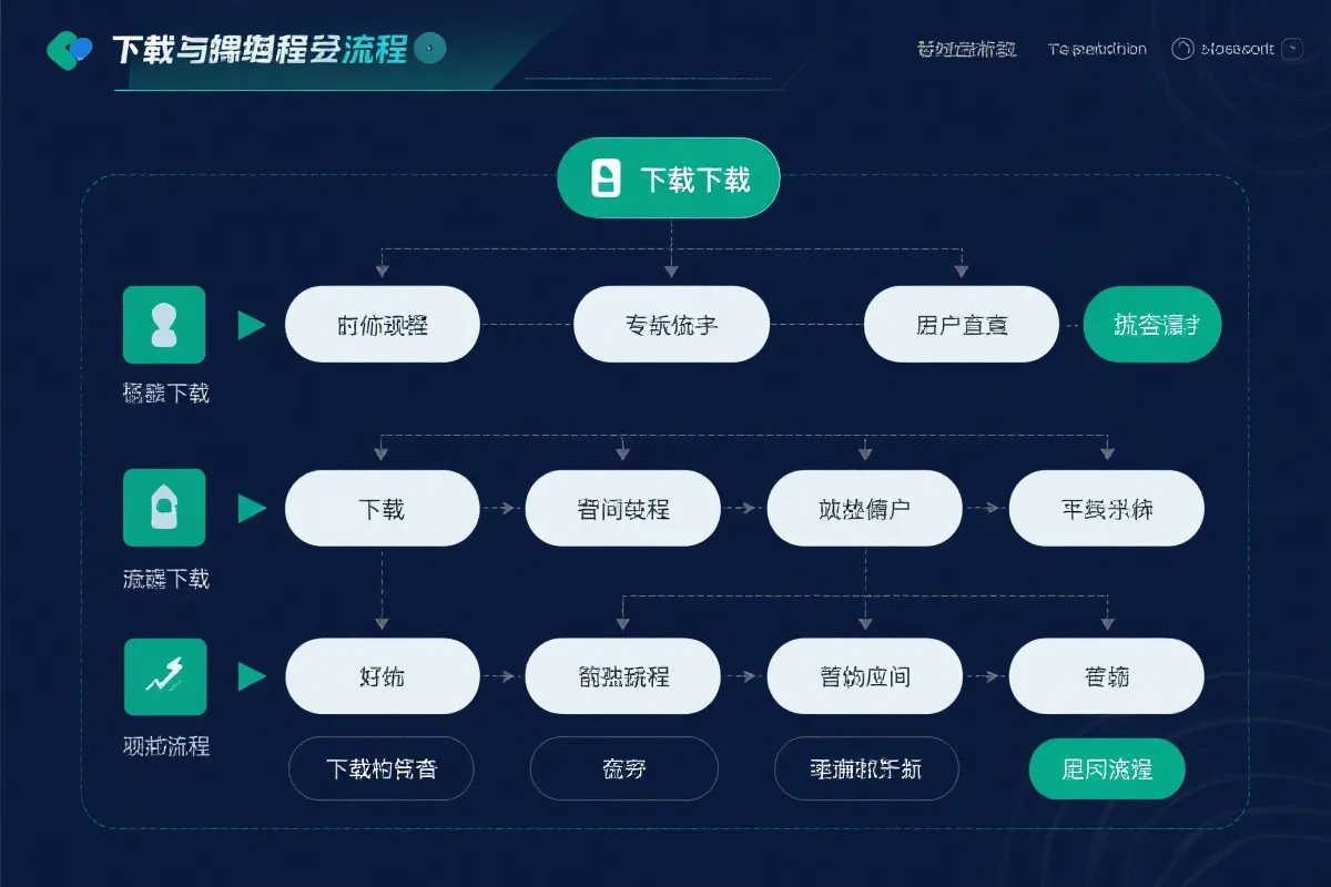 安全下载流程图示